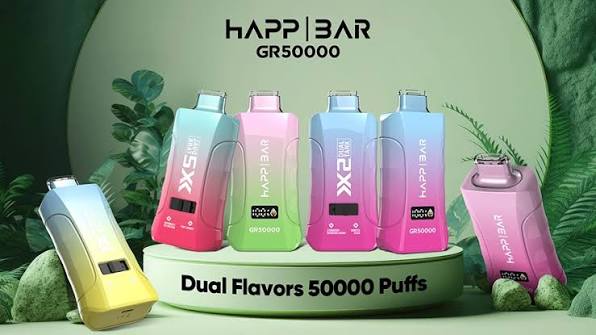 HAPP BAR 50K (3 in 1)Tropical Fruit & Strawberry Watermelon