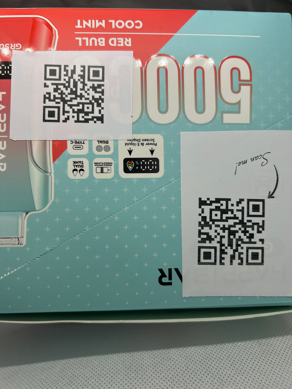 Cola Ice & Fizzy Cherry (3 in 1) 50K Happ Bar