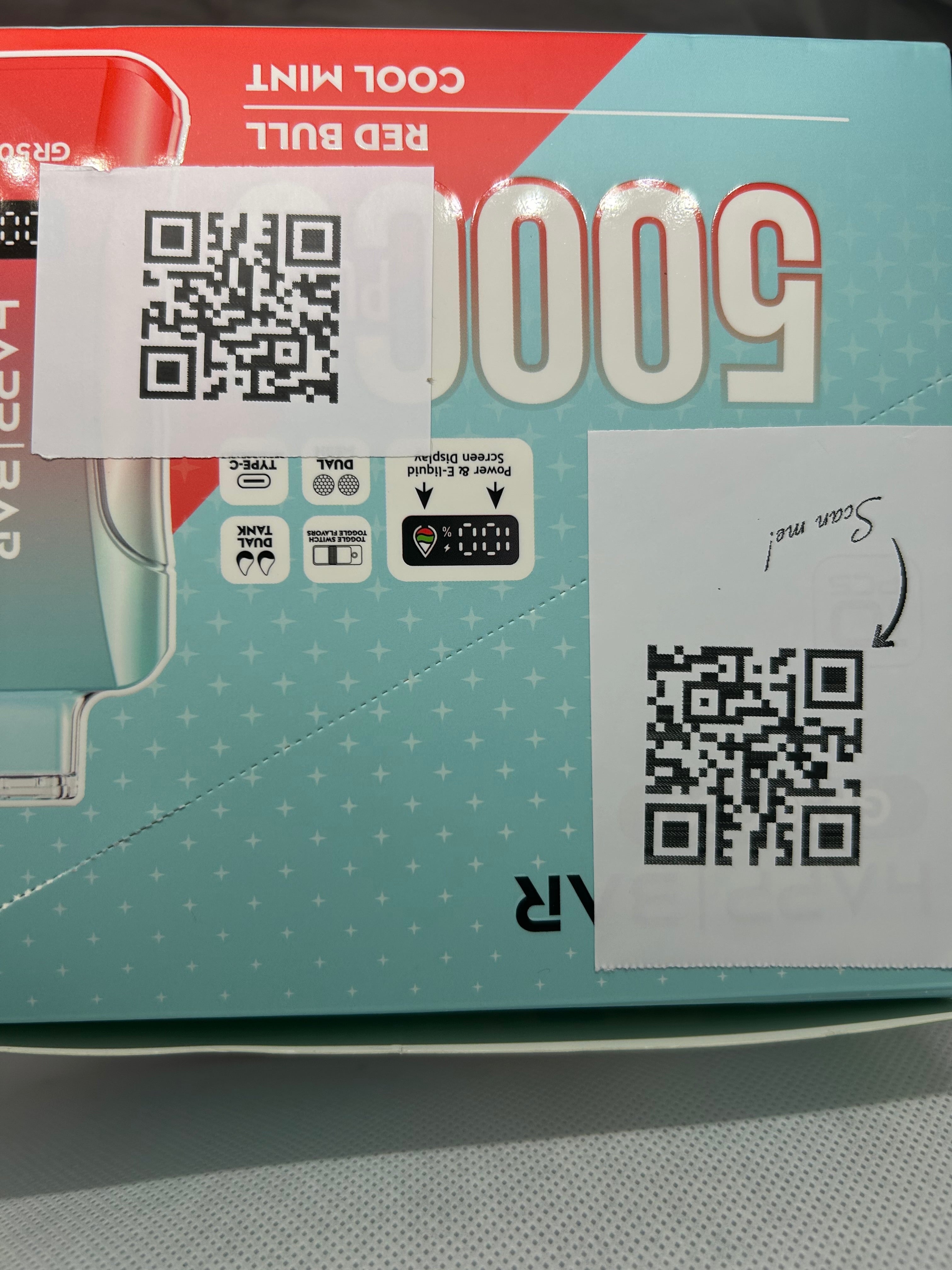 Cola Ice & Fizzy Cherry (3 in 1) 50K Happ Bar