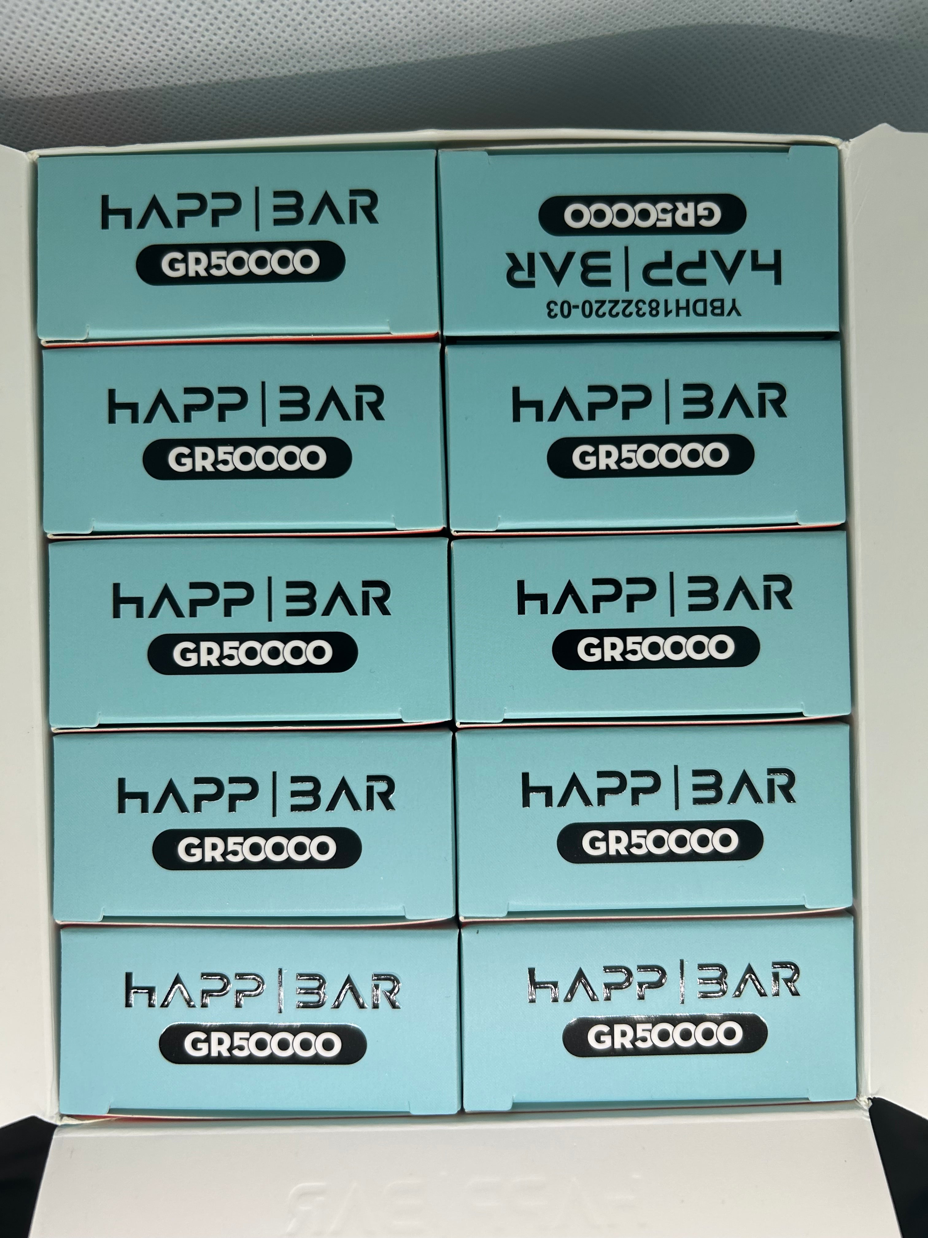 HAPP BAR 50K (3 in 1)Tropical Fruit & Strawberry Watermelon