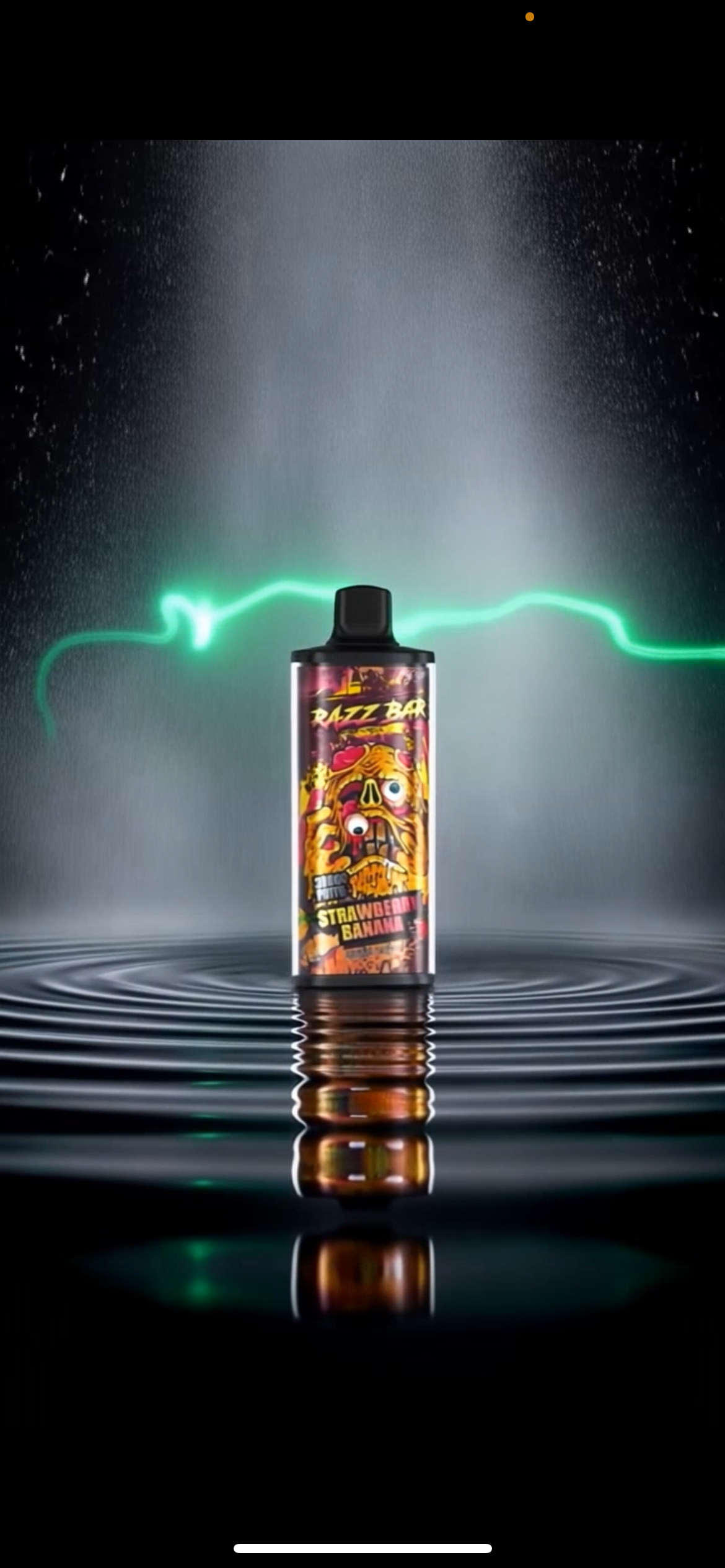 RAZZ BAR 30k - Strawberry Banana - Sigaretta elettronica usa e getta